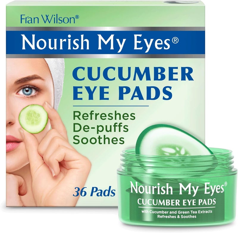 Fran Wilson Nourish My Eyes Cucumber Eye Pads - 36 Count - Image 1